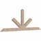 Ekena Millwork Saratoga Smooth Timber Gable Bracket, Douglas Fir, 108"W x 40"H x 3 1/2"D x 5 1/2"F, 9/12 Pitch GBW108X40X0406SAR00SDF - alternate 5